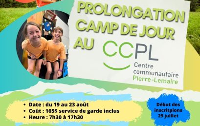 Camp de jour 2024! Merci à tous et à l’an prochain!